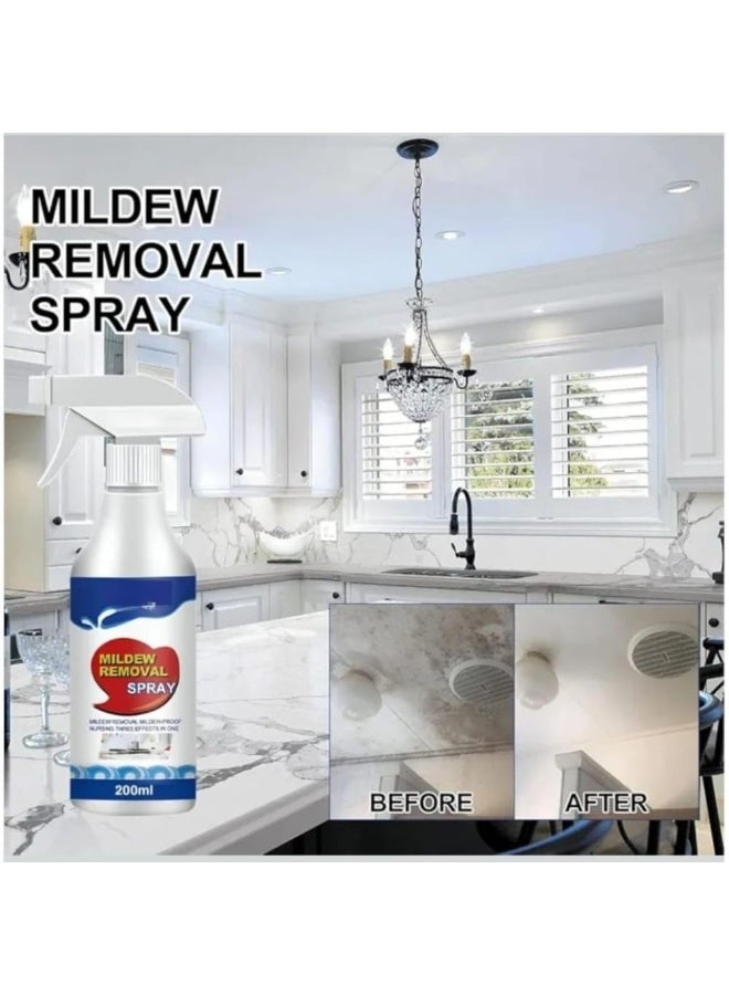 جوي فيش عبوتان من جل إزالة العفن للحمامات سعة 60 مل - منظف فعال مضاد للعفن للبلاط، والجص، والدش، والمغسلة، وأسطح الحمام، سهل الاستخدام - Image 4